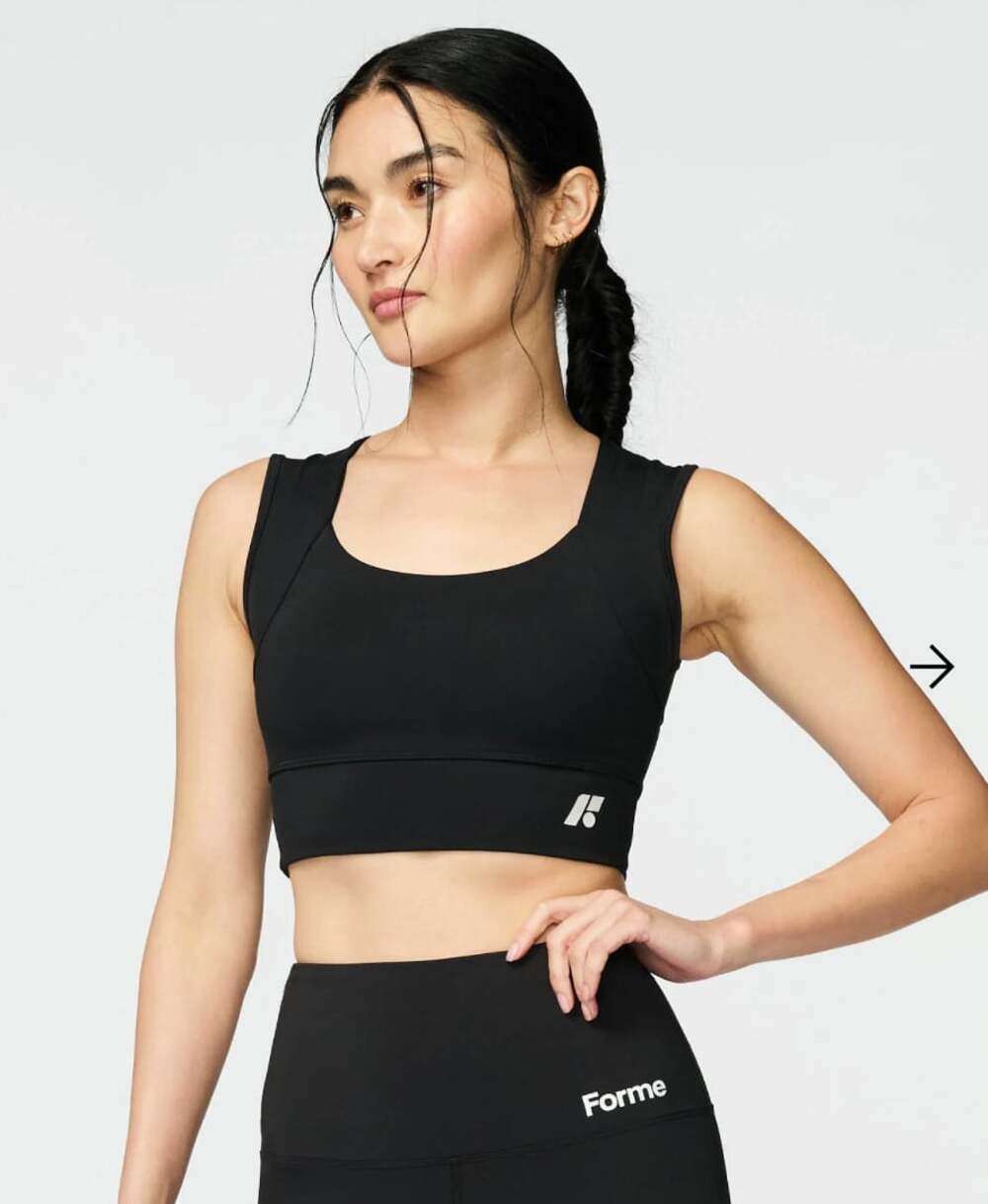 Forme Power Bra in Obsidian Black Size Medium Posture Correcting